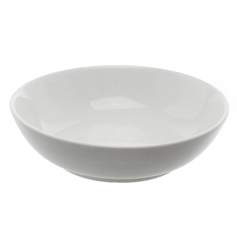 Whittier 2 oz. Plat à sauce rond, 5"