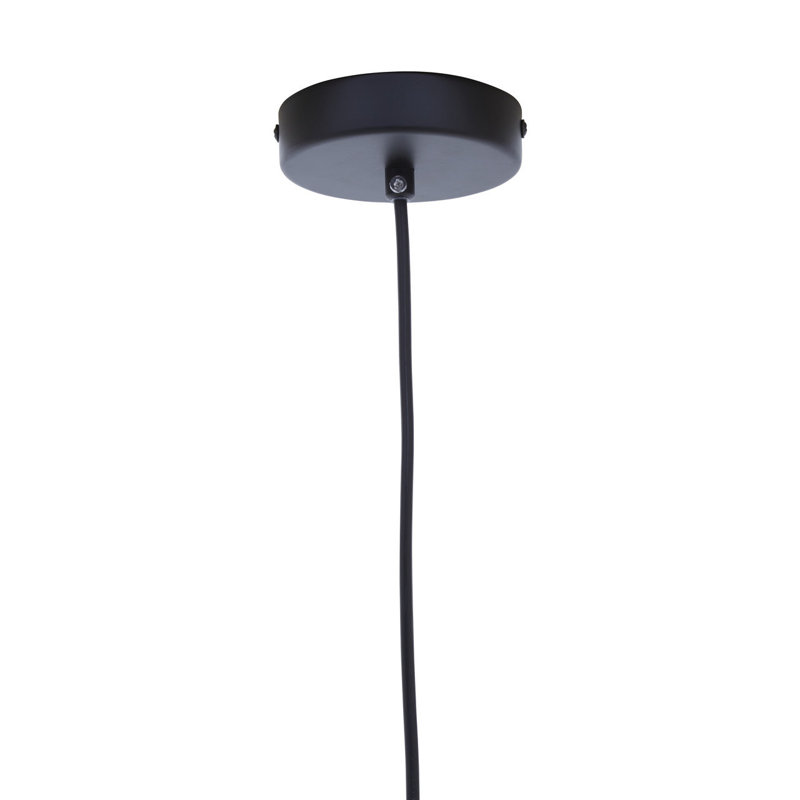 Krull 1 - Light Black Bulb Pendant