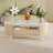 46.4" Fluted Oval Coffee Table with Drawer