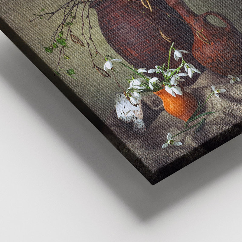 Peinture décorative sur toile