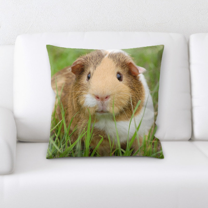 Microsuede Throw Pillow