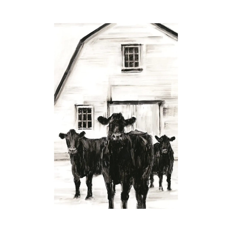 Standing Around II by Ethan Harper - Wrapped Canvas Painting, 20.32 cm H x 30.48 cm W