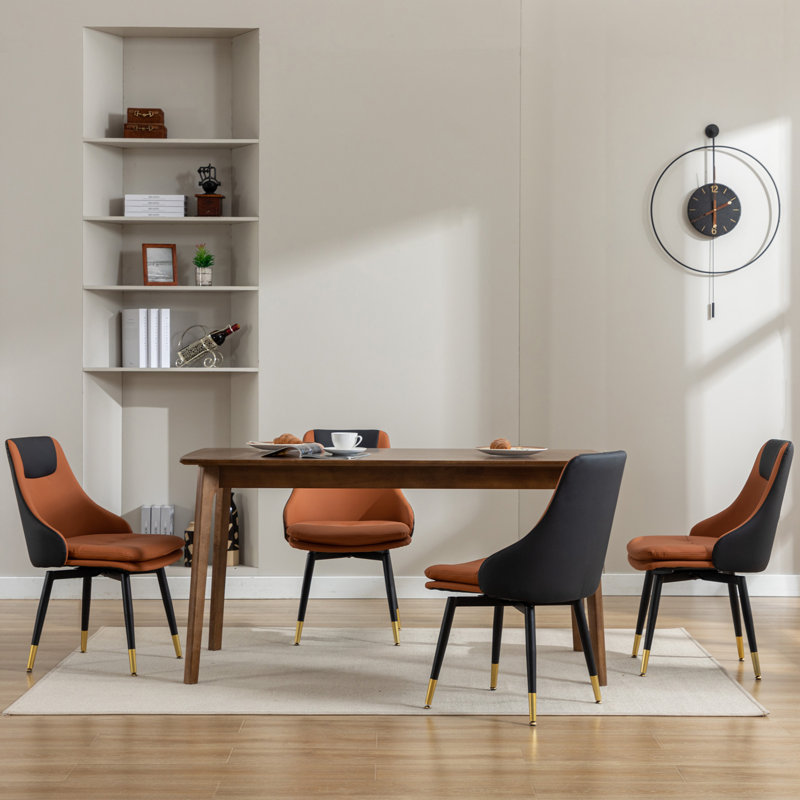 Chaise rembourrée Yaden , Brun