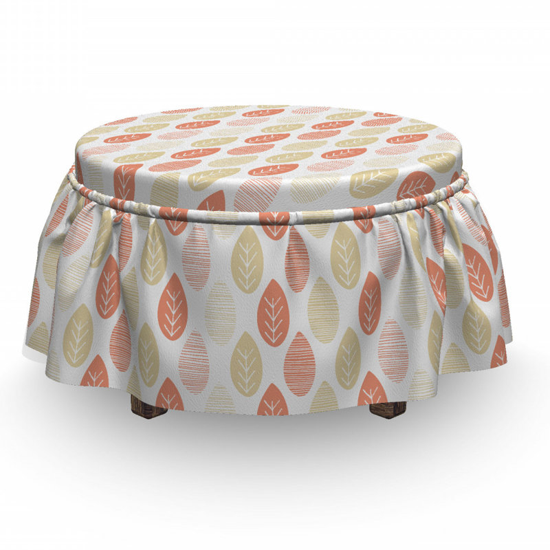 Box Cushion Ottoman Slipcover