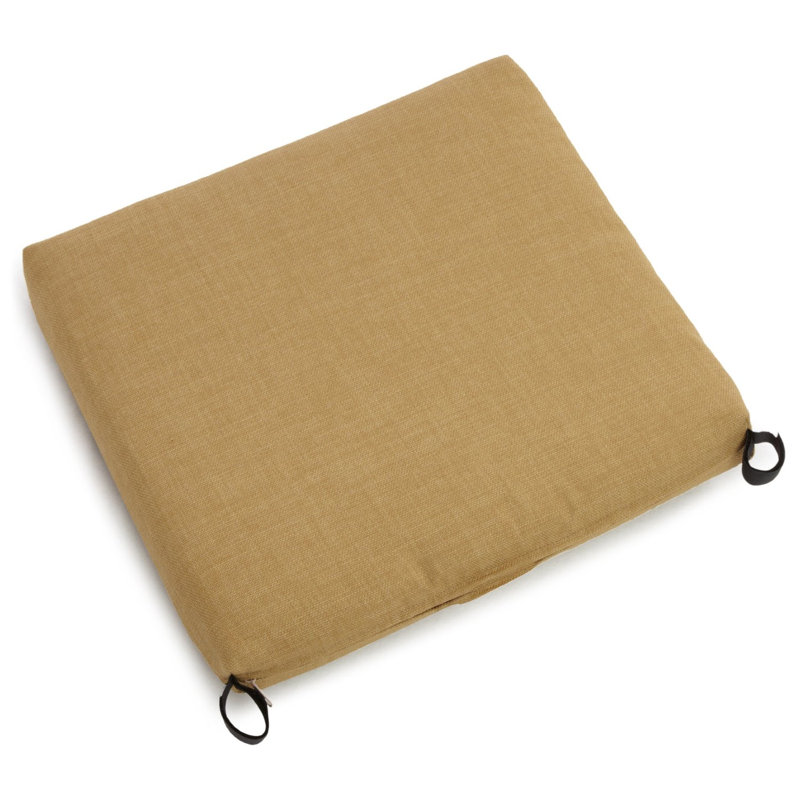 Outdoor 3'' Seat Cushion, Wheat