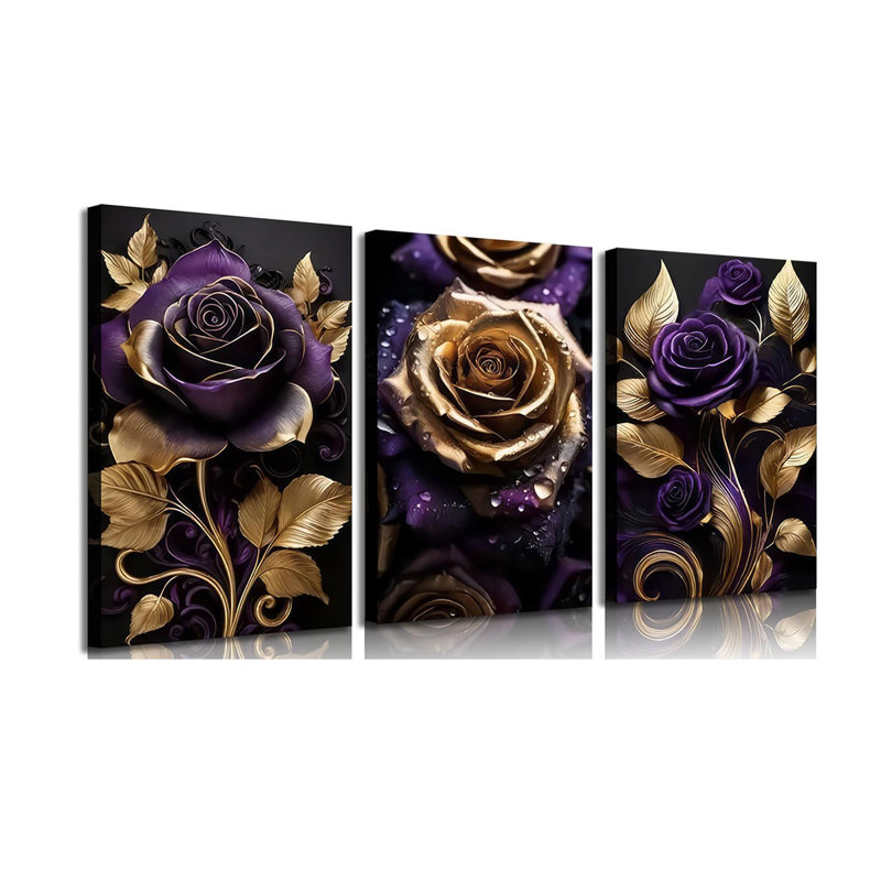3 Piece Wrapped Canvas Print