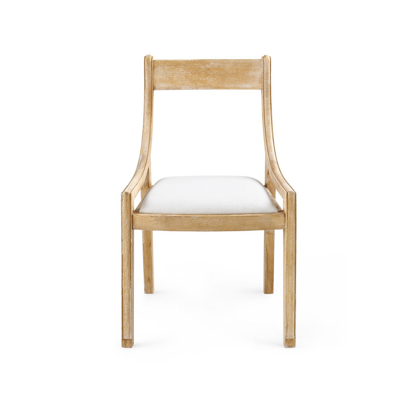 Alexa Upholstered Arm Chair, Natural
