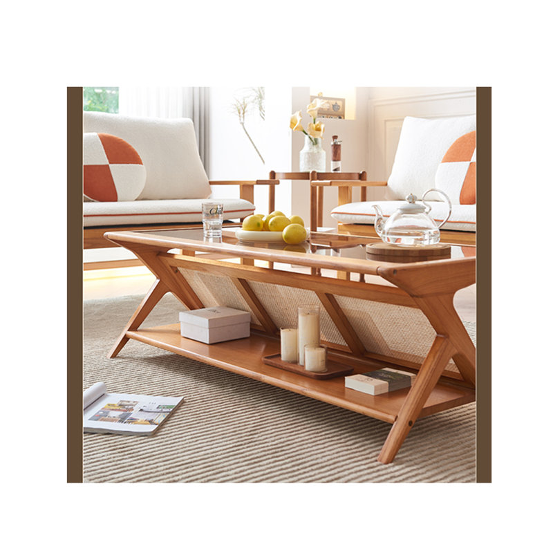 Table basse de style japonais minimaliste