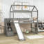 Lit mezzanine simple avec glissière et rangement Kaing-1832559134