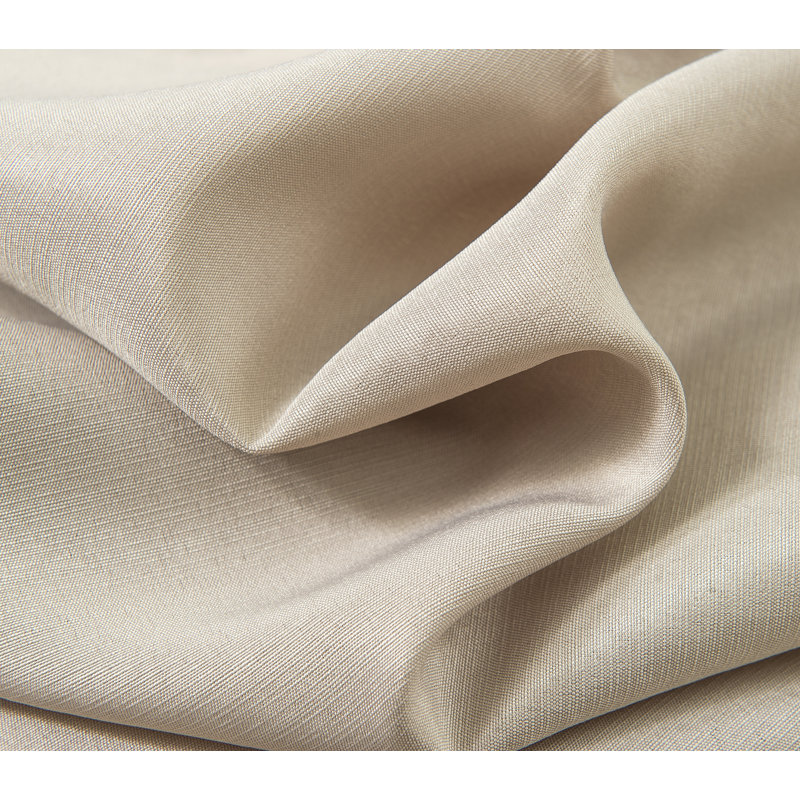 Gilbert Semi Sheer Curtain Single Panel, Taupe