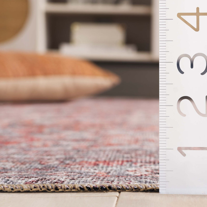 Fera Performance Machine Washable Oriental Rug, Rectangle 5'1" x 7'6"