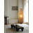Wabi-Sabi Style Wrought Iron & Hemp Rope Floor Lamp