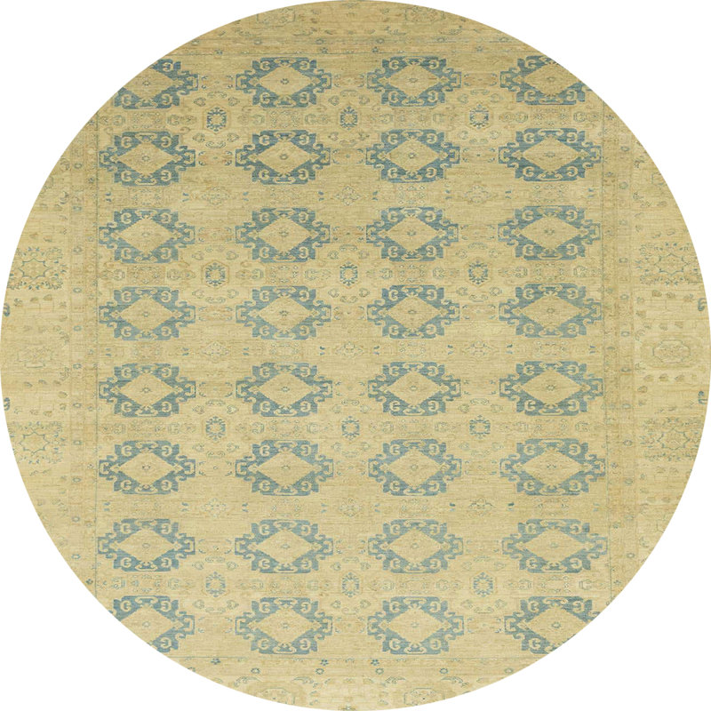 Tapis abstrait moderne 2604, Rond 4 pi
