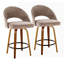 Tabouret de comptoir à hauteur fixe-1442780153