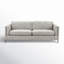 Emery Genuine Leather 84" Square Arm Sofa-243347475