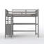Lit mezzanine avec tiroirs et bureau-1940198736