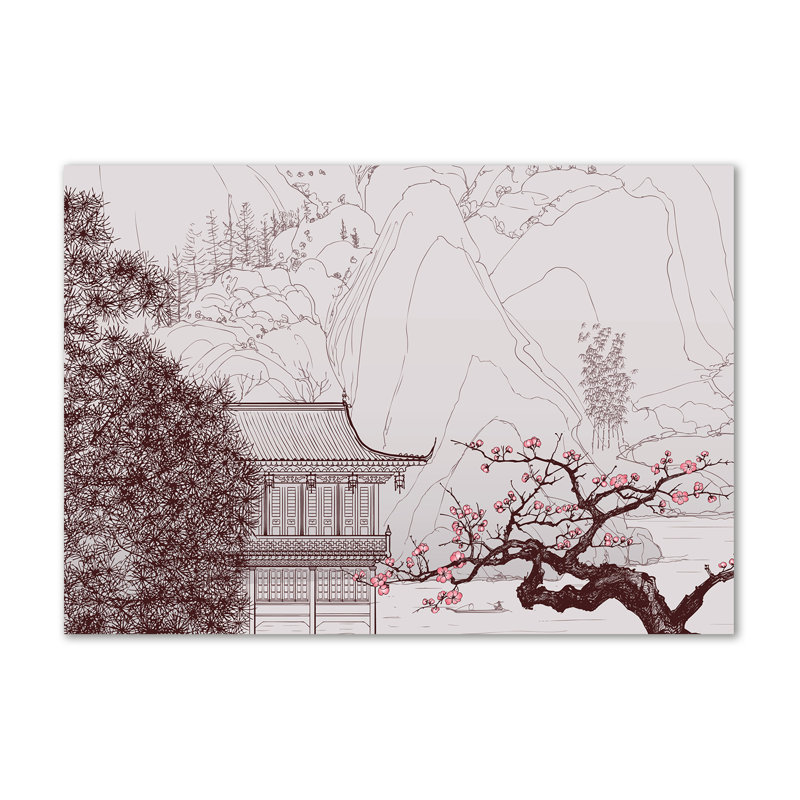 Chinese Landscape - Wrapped Canvas Print