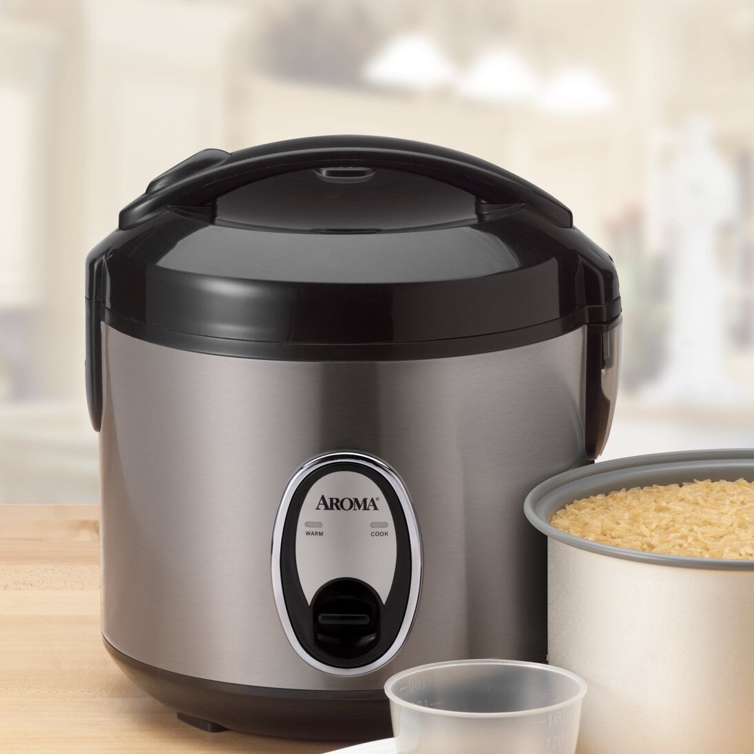 Aroma 8 Cup Cool Touch Rice Cooker & Reviews | Wayfair