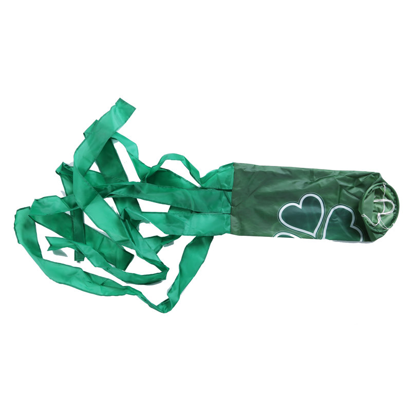 Double Sided 60'' H x 60'' W Polyester St. Patrick's Day Wind Sock