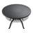 5-Piece All-Weather Cast Aluminum Dining Set, Include 4 Swivel Chairs And 47.24" Round Table With Black Frame (Same Sku:W1710S00345)-1384428262