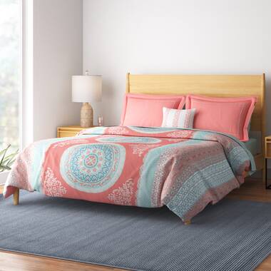 Bungalow Rose Cedrick Microfiber Comforter Set with Bed Sheets