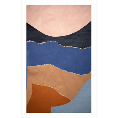 Modern Layered Landscape by Cyrille Gulassa — Abstract Wall Art