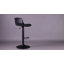 Burdett Swivel Adjustable Height Counter Stool with Metal Frame-734795131-734795132