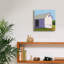  «Bucolique Structure 1» par Carol Young, art mural sur toile, 12 po x 12 po