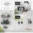 Bathroom Accessories Set - Bathroom Set With Adhesive Corner Shower Caddy Hanging, 25PC Bathroom Accessory Set, Teal Shower Curtain Set, Toilet Brush, Trash Can & Soap Dispenser-128589580
