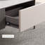 Table basse italienne en cristal minimaliste