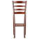 Dilley - Person Walnut Solid Wood Solid Wood Top Four Leg Dining Set