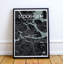 Stockholm City Map 1 Piece Wall Art-1020888177