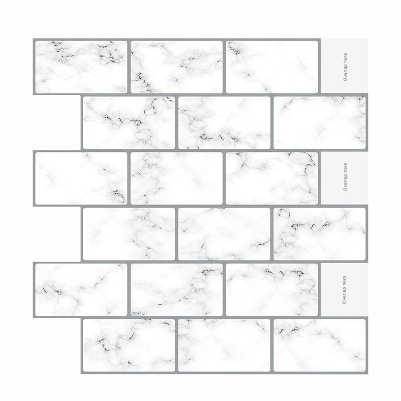PVC Peel and Stick Mosaic Tile