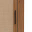 Unité de rangement de coin de chambre à coucher avec porte, capacité de charge de 88 livres, base triangulaire stable en métal intégrée à la machine, stratifié réglable, bonde, support de salle de bain à poignée souple, capacité estimée,-894602058