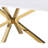 Rectangular 79-inch Faux Marble Dining Table White