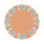 Sous-verres ronds en cuir Pearl-119015297