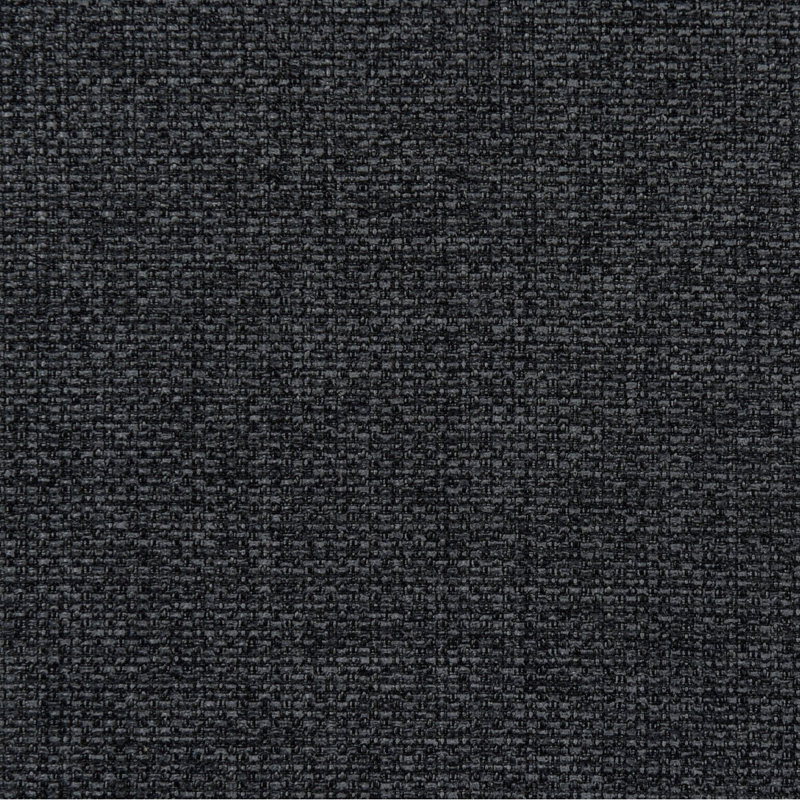 Banc rembourré en tissu capitonné, gris anthracite, Gris anthracite