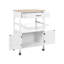 Haverhille Solid Wood Top Kitchen Trolley-1261120037