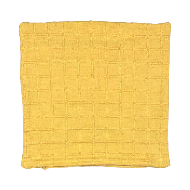 Naydeline Square Cushion, 40cmH x 40cmW, Yellow