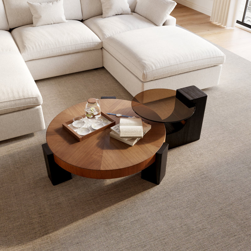 Jakwan 3 Legs Round Coffee Table Set