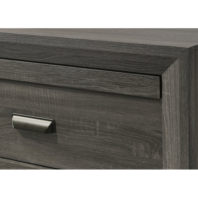 Table de chevet et table de chevet avec rangement 1 tiroir 1Pc, Gris