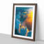 Light Through the Clouds in Abstract - Picture Frame Graphic Art Print-55772005-55772007