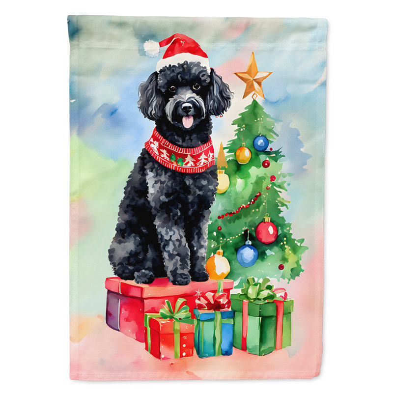 Double Sided Polyester Christmas, 40" H x 28" W