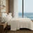 4 Pieces King Cotton Sheet Set,Off-White