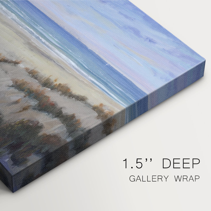 Derrière les dunes II - Cavas enveloppés de galerie, 32 x 48