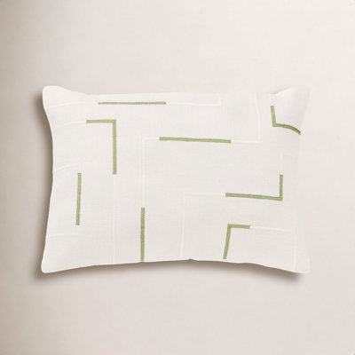 Odile 20" x 14" Cotton Throw Pillow