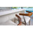 Upholstered Counter Stool with Metal Frame-394331545