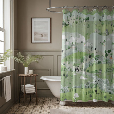 Douche apaisante - Rideau de douche Premium