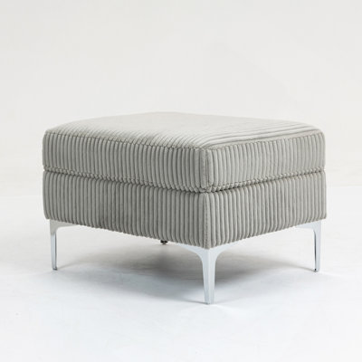 Modular Sectional Sofa Square Ottoman Module,Storage Ottoman Footrest