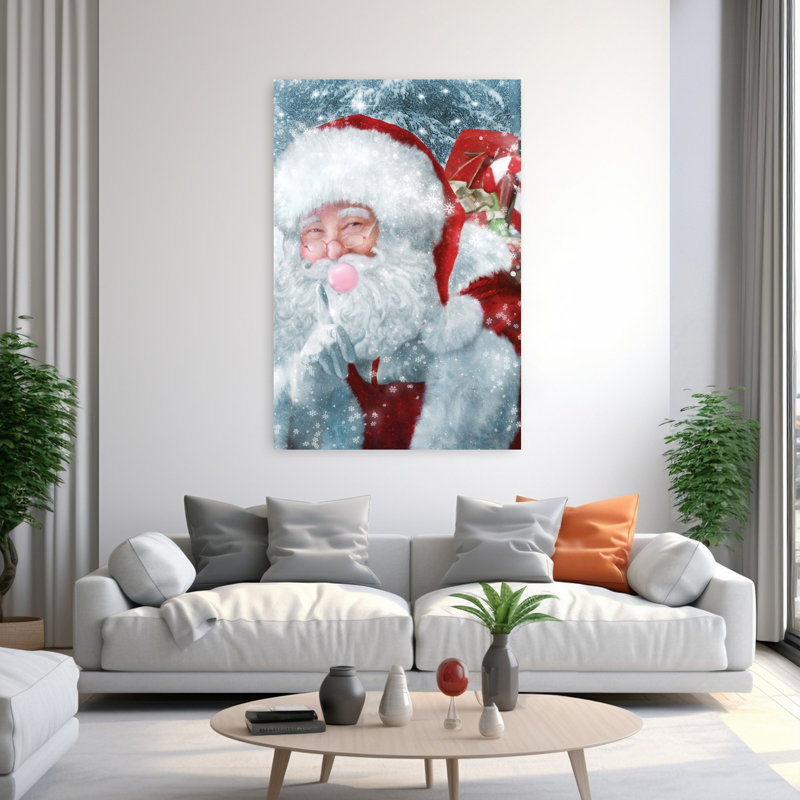 Art du paysage hivernal abstrait et fantaisiste, H 60 po x l 40 po